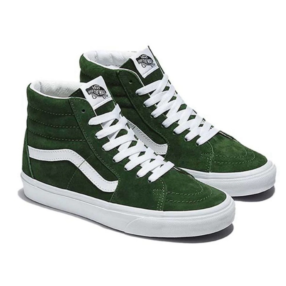 Vans Unisex Sk8-Hi Suede Green